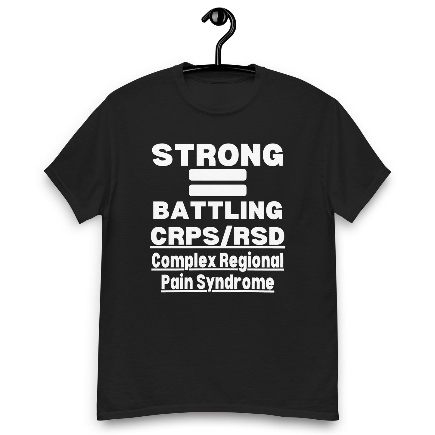 CRPS Complex regional pain syndrome Awareness, RSD Awareness, Crps warrior, RSD Support, crps quote, Rsd survivor, Crps/Rsd Gift Short-Sleeve Unisex T-Shirt