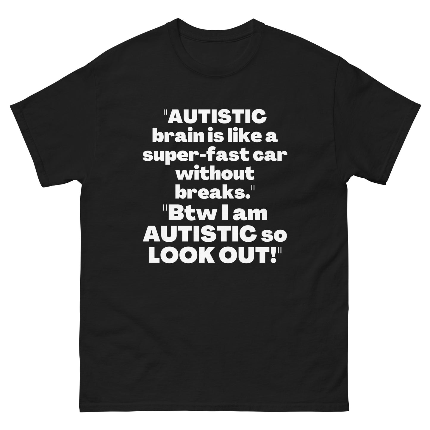 Autism awareness, Autistic, Autism spectrum disorder ASD, Autism support, Autism quote, Neurodiversity, Autistic support, Autism Gift Short-Sleeve Unisex T-Shirt.