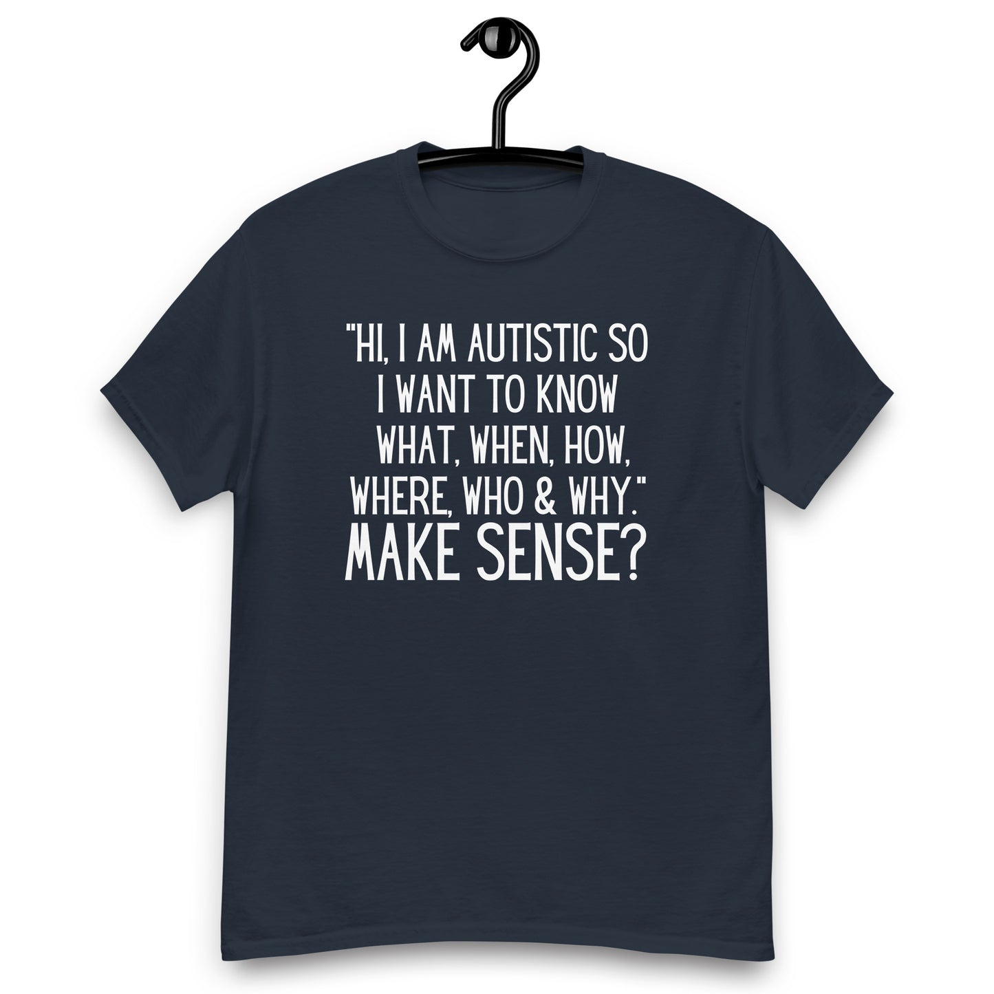 Autism awareness, Autistic, Autism spectrum disorder ASD, Autism support, Autism quote, Neurodiversity, Autistic support, Autism Gift Short-Sleeve Unisex T-Shirt.